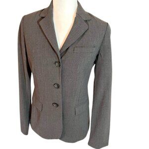 Banana Republic Wool 3-Button Jacket Blazer - Gray -  Size 4